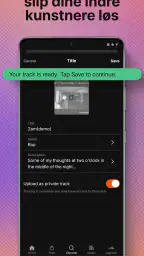 SoundCloud - Musik og Lyd screenshot