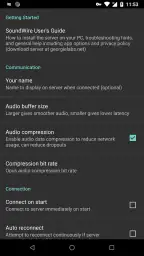 SoundWire Full-Audio Streaming screenshot