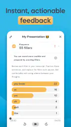 Speeko: AI for Public Speaking screenshot