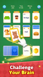 Spider Solitaire: Word Games screenshot
