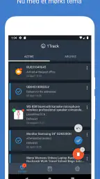 Spor dine pakker - 1Track screenshot