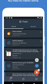 Spor dine pakker - 1Track screenshot