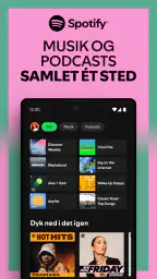 Spotify – musik og podcasts screenshot