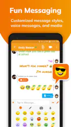 Stars Messenger Kids Safe Chat screenshot