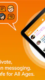 Stars Messenger Kids Safe Chat screenshot