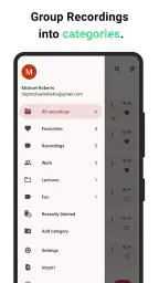 Stemme Optager screenshot