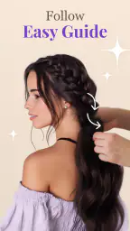 Step by Step Hairstyle App screenshot