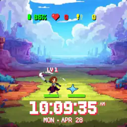 Step Quest Watch Face screenshot