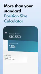 STINU Position Size Calculator screenshot
