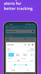 Stock Alerts BG(Alarm/Tracker) screenshot