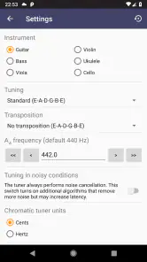 Strobe Tuner Pro: Guitar Tuner screenshot