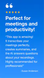 Summary - AI Note Taker screenshot