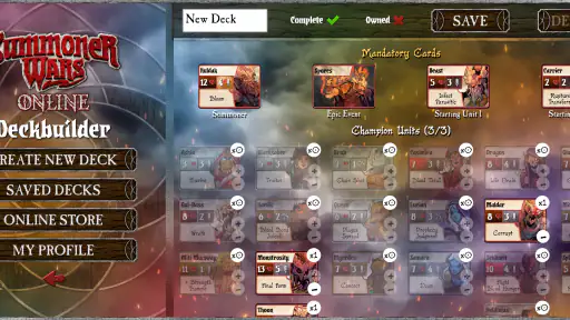 Summoner Wars Online screenshot