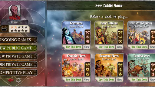 Summoner Wars Online screenshot