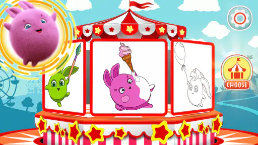 Sunny Bunnies: Coloring Book screenshot