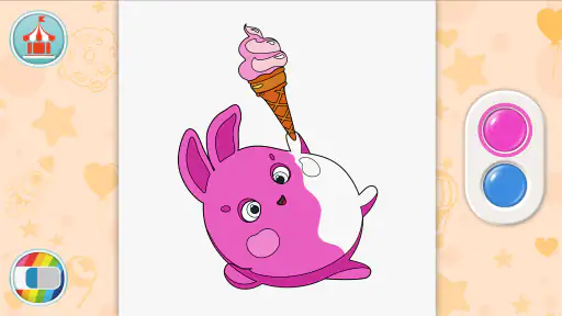 Sunny Bunnies: Coloring Book screenshot
