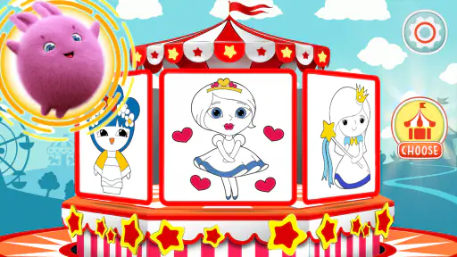 Sunny Bunnies: Coloring Book screenshot