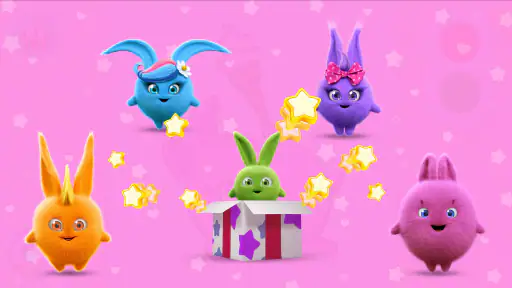 Sunny Bunnies: Coloring Book screenshot