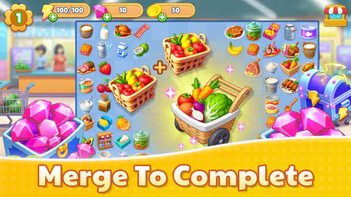 Supermarket Affairs - Merge screenshot