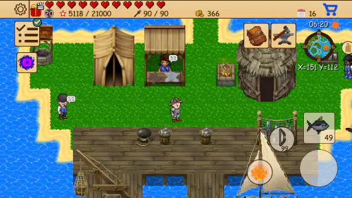 Survival RPG: Pirateventyr screenshot