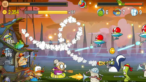 Swamp Attack screenshot