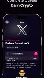 Sweat Wallet: Walk Into Crypto screenshot