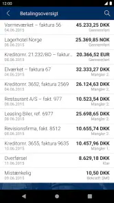 Sydbanks MobilBank Erhverv screenshot