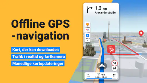 Sygic GPS-navigation & Kort screenshot
