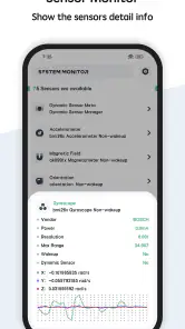 System Monitor Cpu Ram Battery screenshot