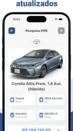 Tabela FIPE pela placa 2026 screenshot