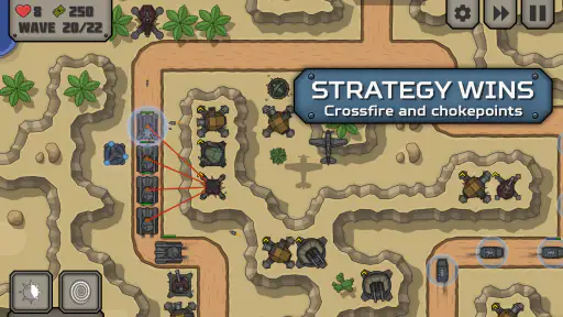 Tactical War 2: Tower Defense screenshot