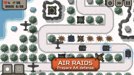 Tactical War 2: Tower Defense screenshot