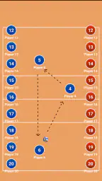 Taktisk Tavle: Volleyball screenshot