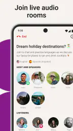 Tandem: Language exchange screenshot
