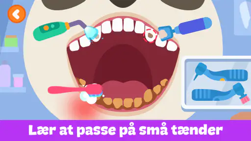 Tandlæge spil for børn screenshot