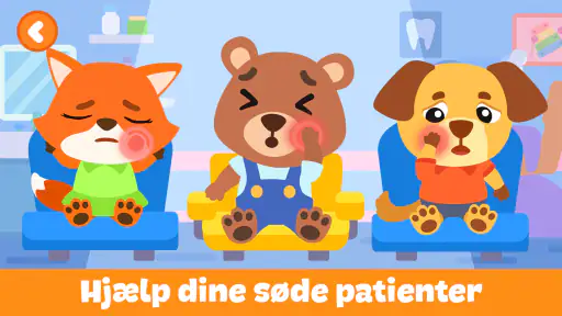 Tandlæge spil for børn screenshot