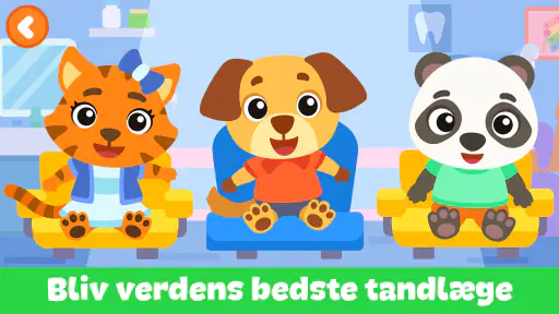 Tandlæge spil for børn screenshot