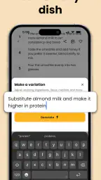 TasteBot: AI Recipe Generator screenshot