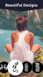 Tattoo My Name On Photo Editor screenshot
