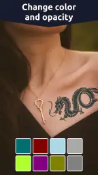 Tattoo My Name On Photo Editor screenshot