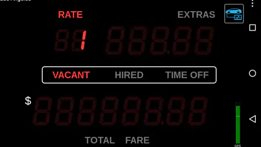 Taximeter screenshot
