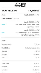 Taximeter. GPS taxi cab meter. screenshot