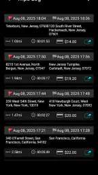 Taximeter. GPS taxi cab meter. screenshot