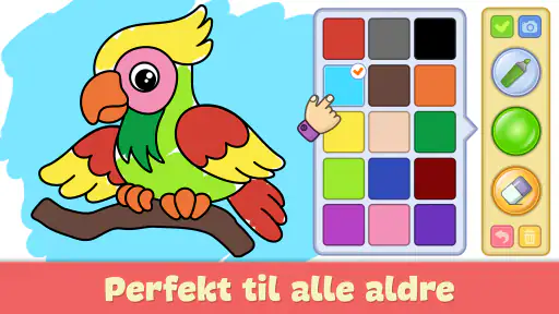 Tegne spil for småbørn 2-5 år screenshot