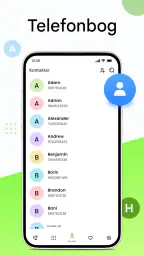 Telefonopkalder - Kontakter screenshot