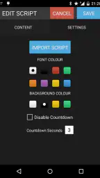 Teleprompter Pro screenshot