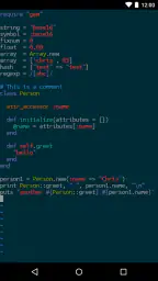 Termux:Style screenshot