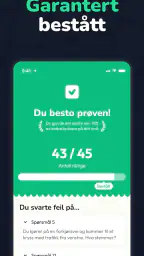 Testen.no: Øv til teoriprøven screenshot