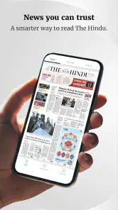The Hindu ePaper: eNewspaper screenshot