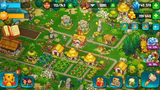 The Tribez: Build a Village screenshot
